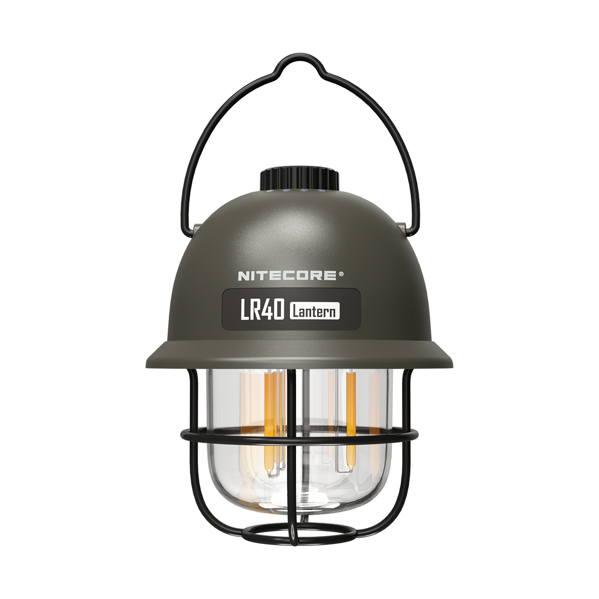 Nitecore LR40 Multifunct al Rechargeable Camping Lantern 100 Lumens w/Eco-Sensa USB C Charging Cable